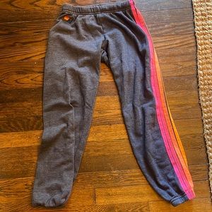 Women’s size, small aviator, nation sweatpants